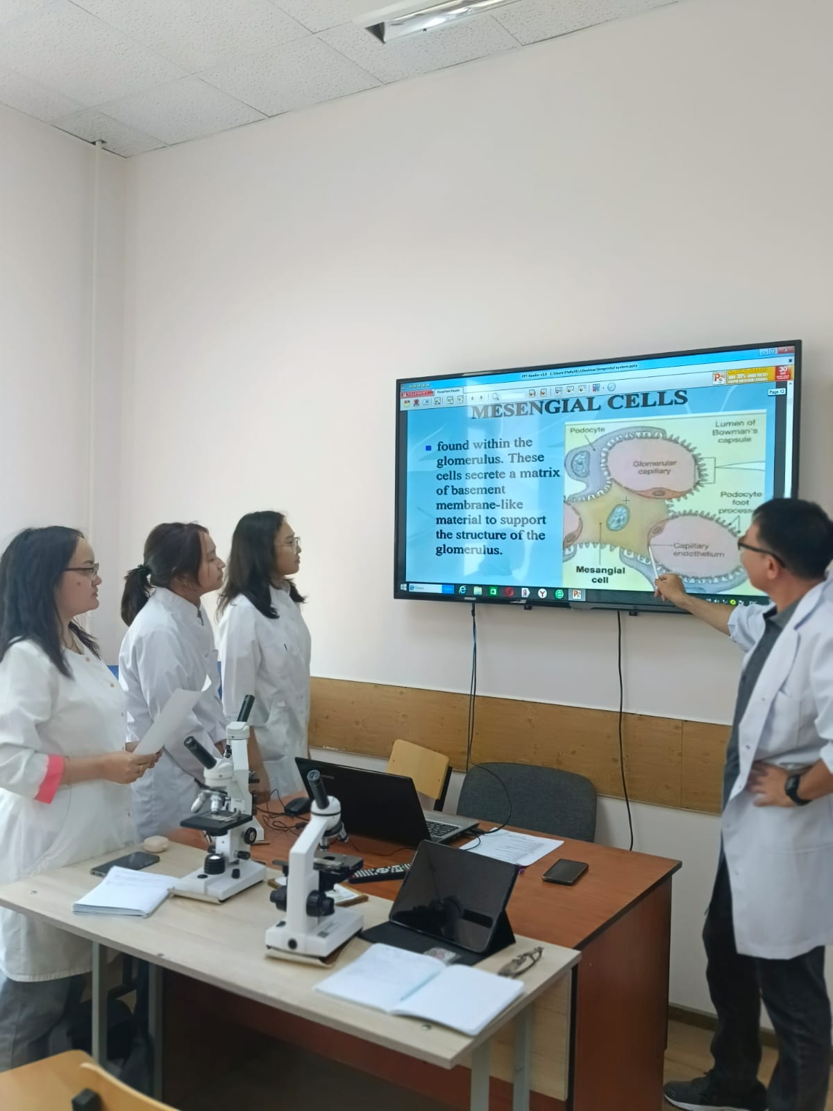 Department of histology and cytology conducted a Summer School course for students