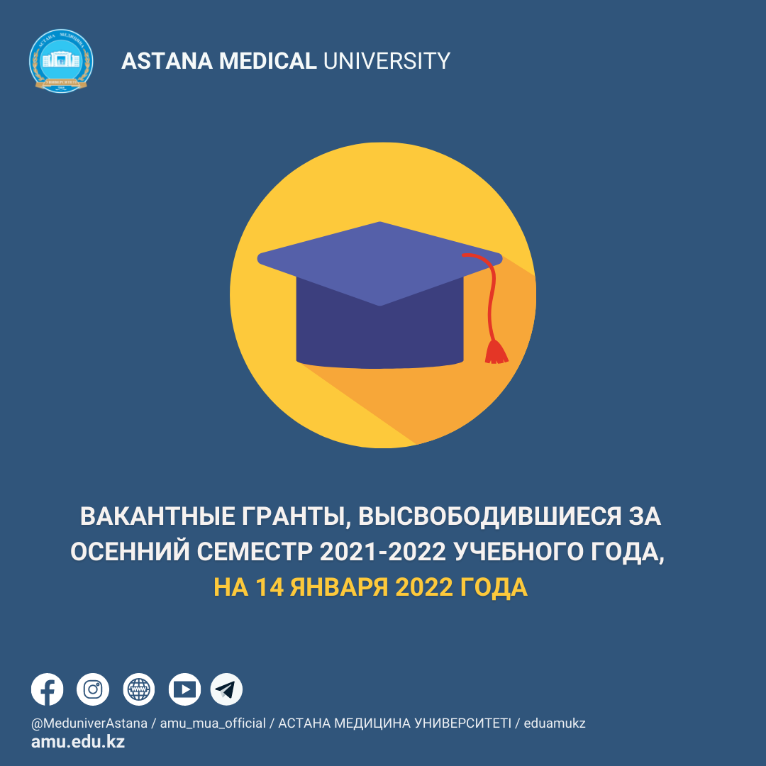 Құрметті ақылы негізде оқитын «Астана медицина университеті» КЕАҚ студенттері, интерндері және магистранттары!