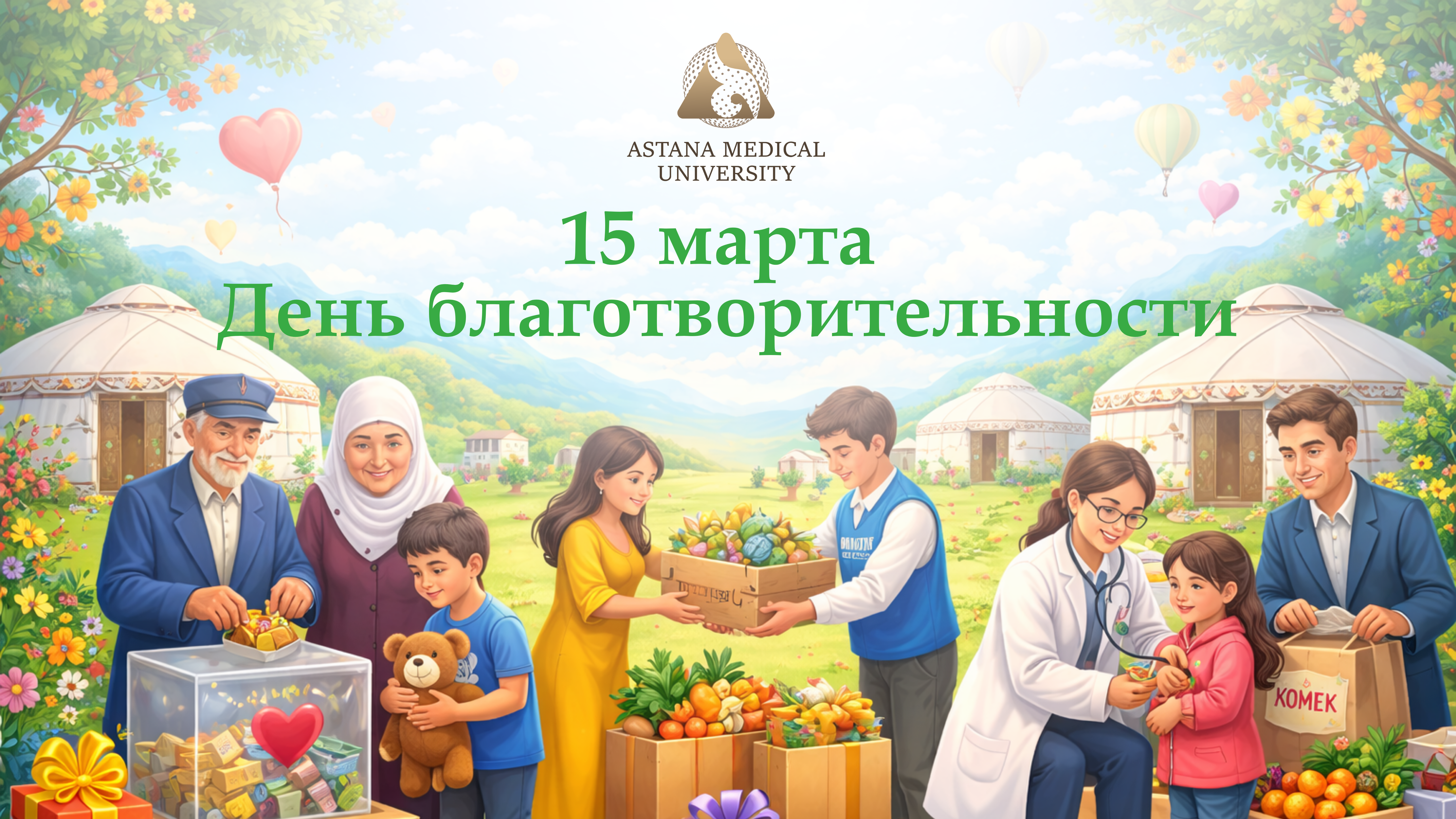 15 марта — День благотворительности