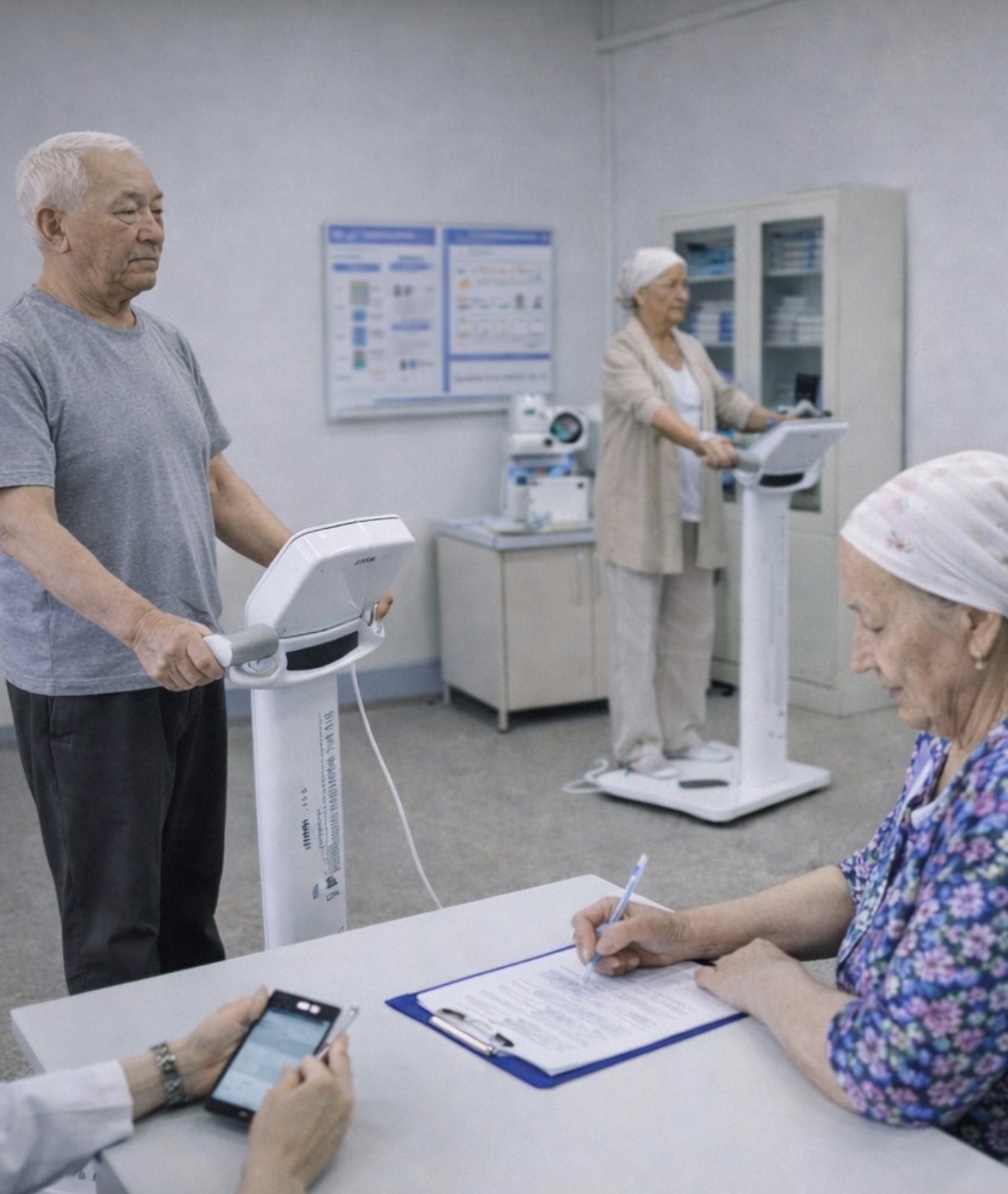 Астанада қарт тұрғындар үшін аурулардың алдын алу бойынша тегін диагностика мен кеңестер ұйымдастырылды