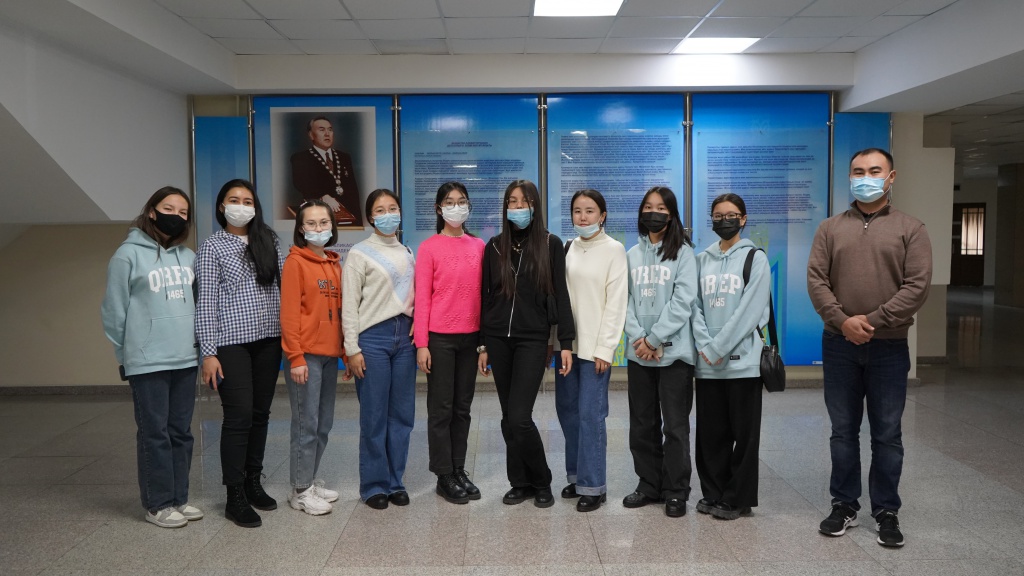Excursion for students of KSU "Regional boarding lyceum "Bilim-Innovation" for gifted children No. 10 of the Department of Education of the Kyzylorda region"