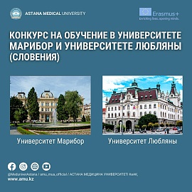 Competition for studies at the University of Maribor and the University of Ljubljana (Slovenia)