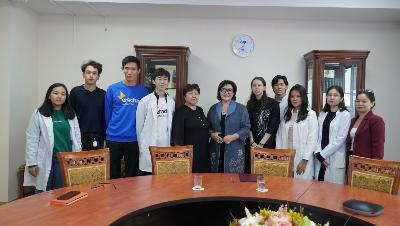 А memorandum of cooperation was signed between the NJSC Astana Medical University with the Private Foundation “ENACTUS Kazakhstan”