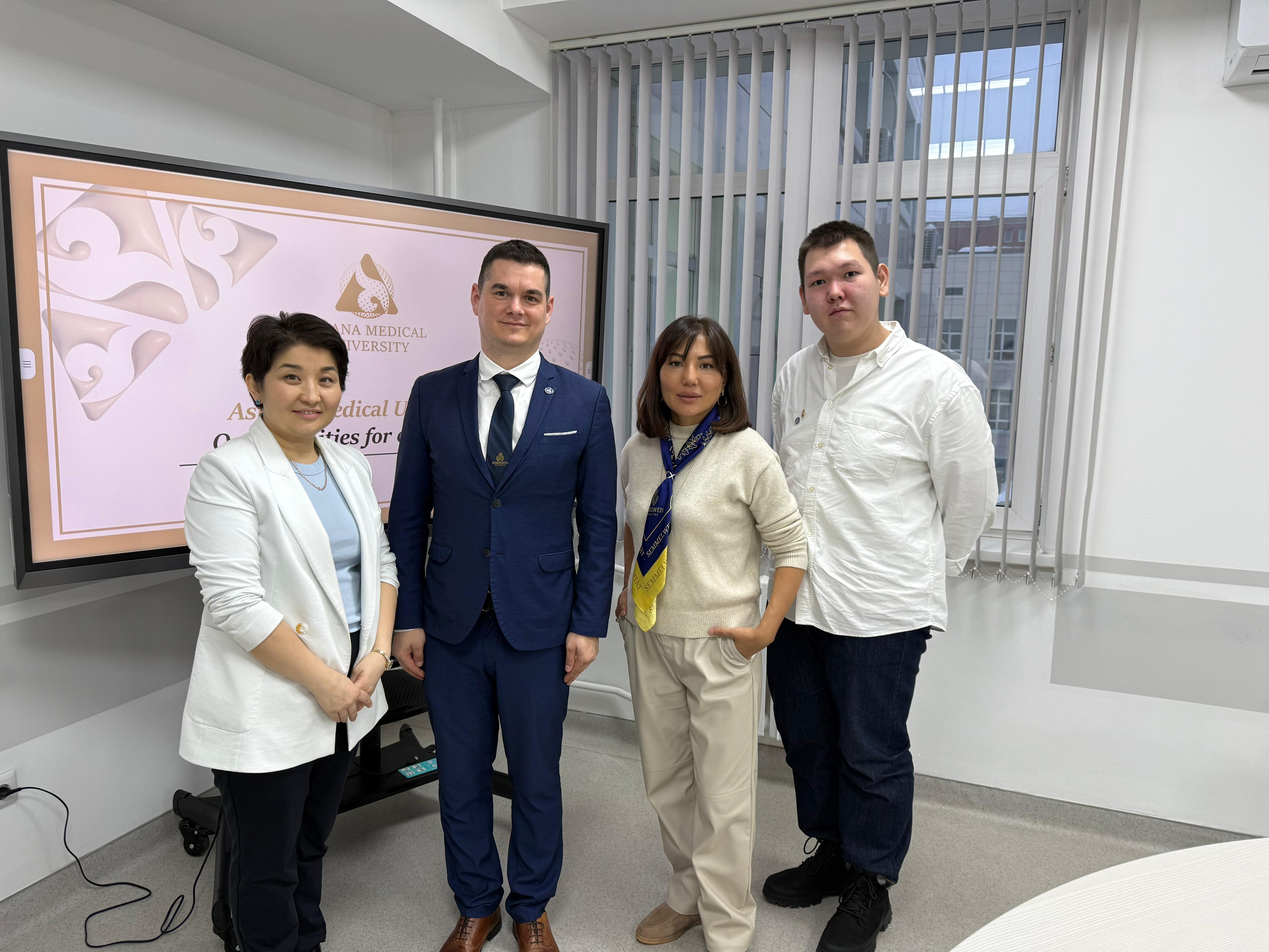 Astana Medical University and Semmelweis University Open New Horizons