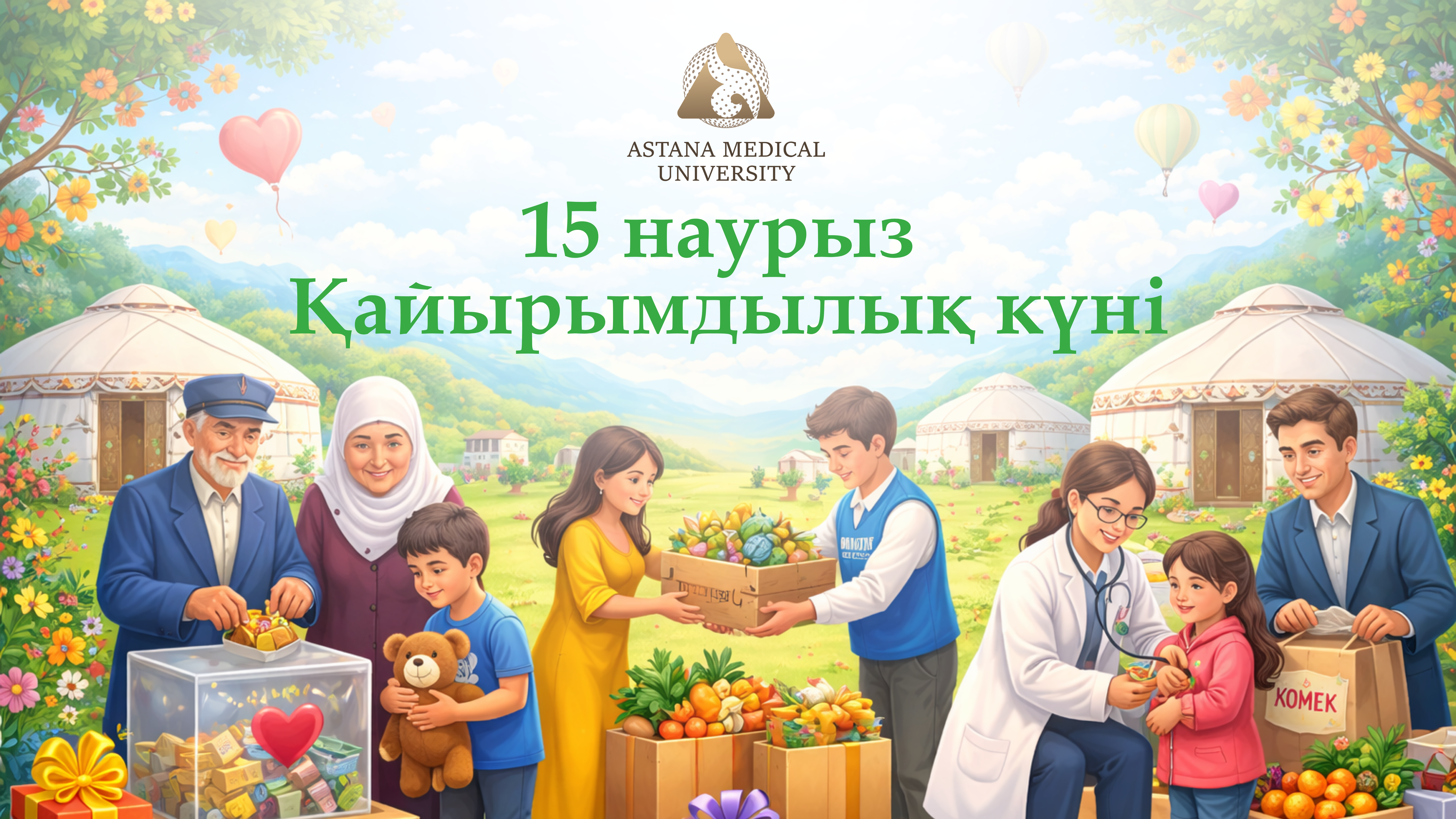 15 Наурыз- Қайырымдылық күні
