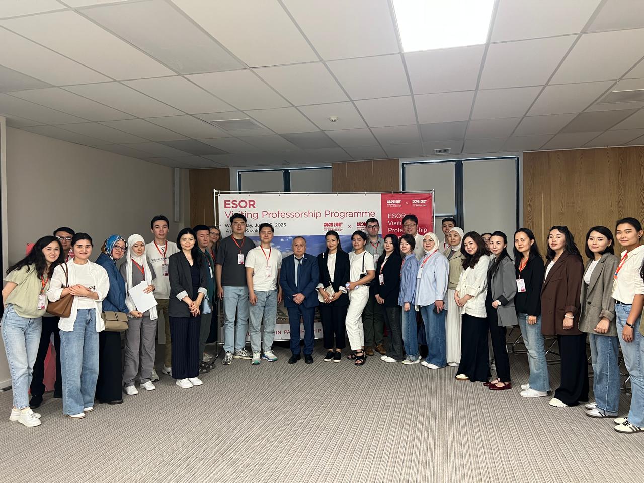 Leading Radiology Experts from Europe Conduct Training for Students of Astana Medical University