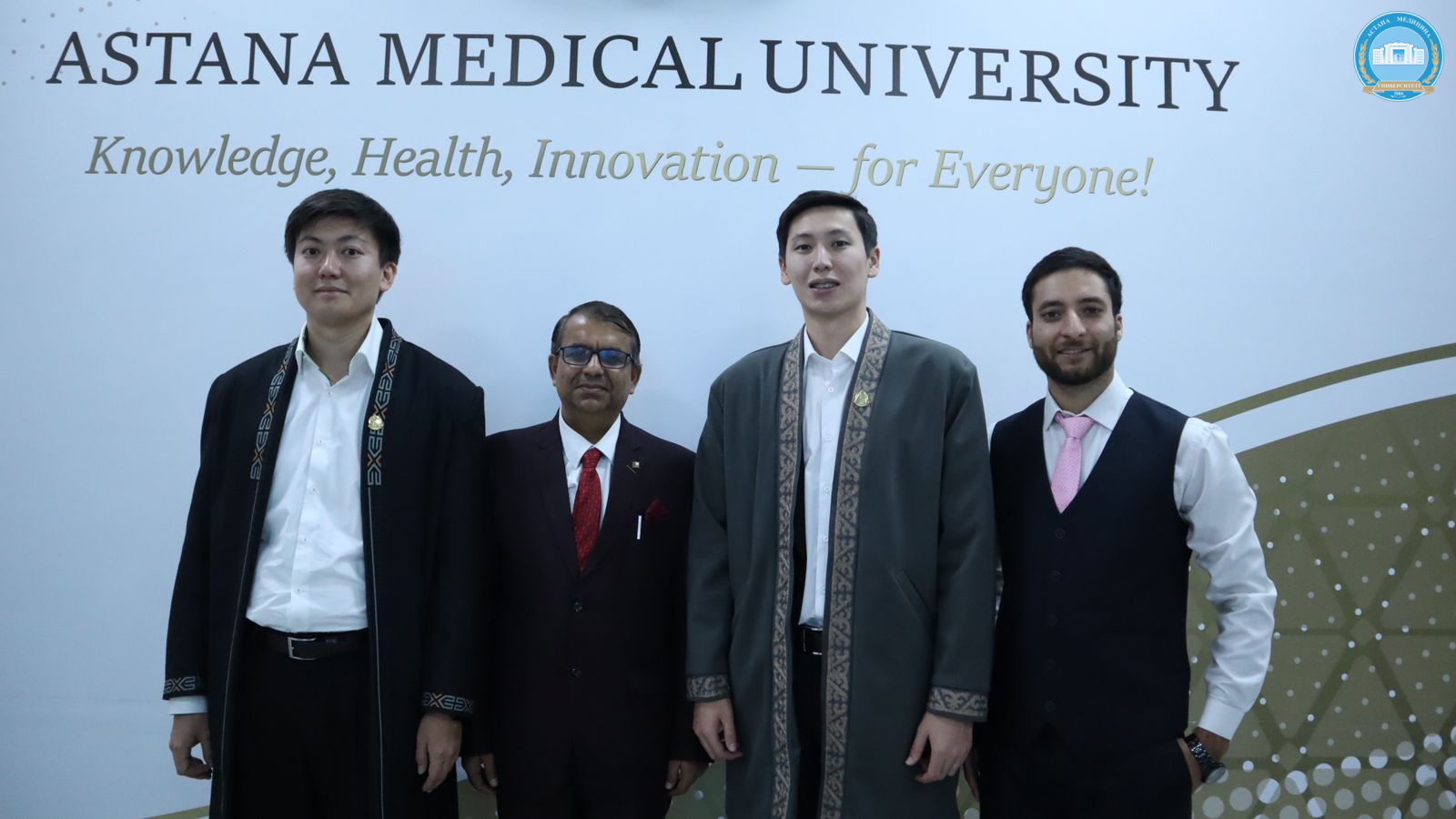 International students at Astana Medical University