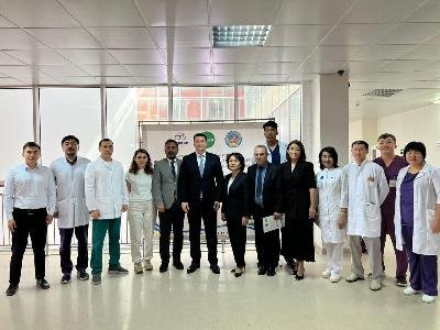 The master class "Correction of malformations of the urinary and genitourinary systems in children" started on the basis of MGDB № 2