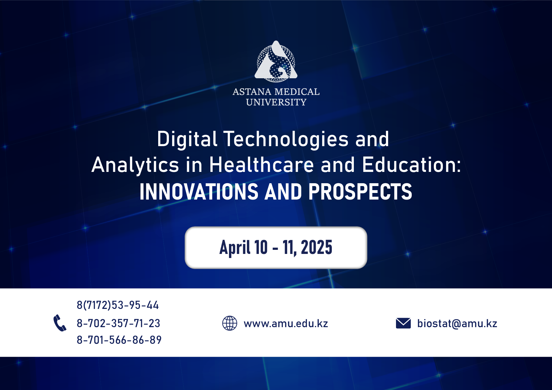 Digital technologies in medicine to be discussed at Astana medical university